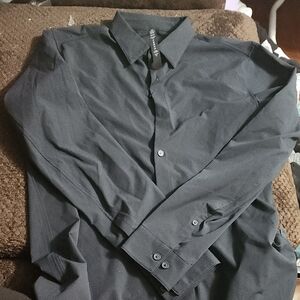 Lululemon Athletica Men's Black Dress Shirt